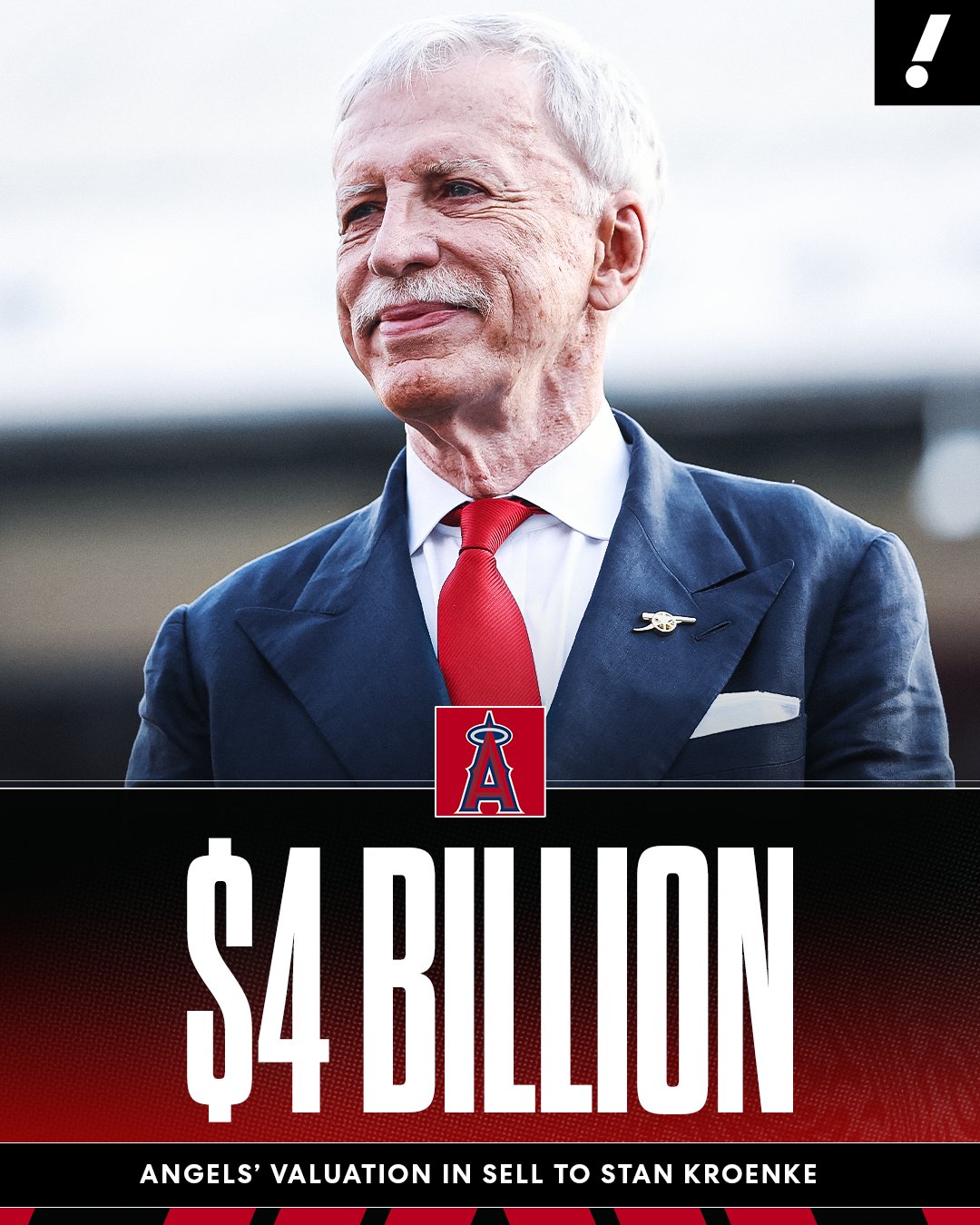 创MLB历史纪录！掘金老板克伦克以40亿美元估值收购洛杉矶天使队